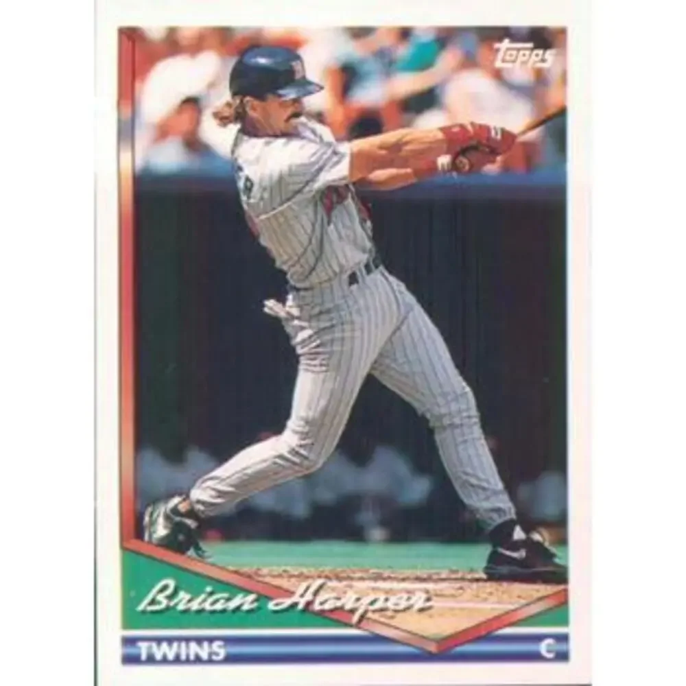 1994 Topps Brian Harper # 706 Minnesota Twins